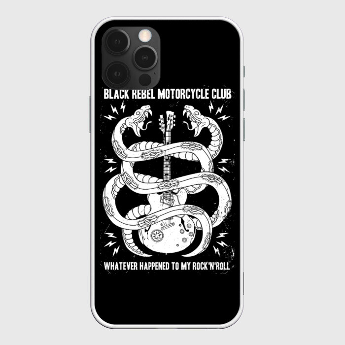 Чехол для iPhone 12 Pro Max Black Rebel Motorcycle Club фото