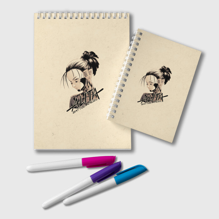 Блокнот Alita Battle Angel фото