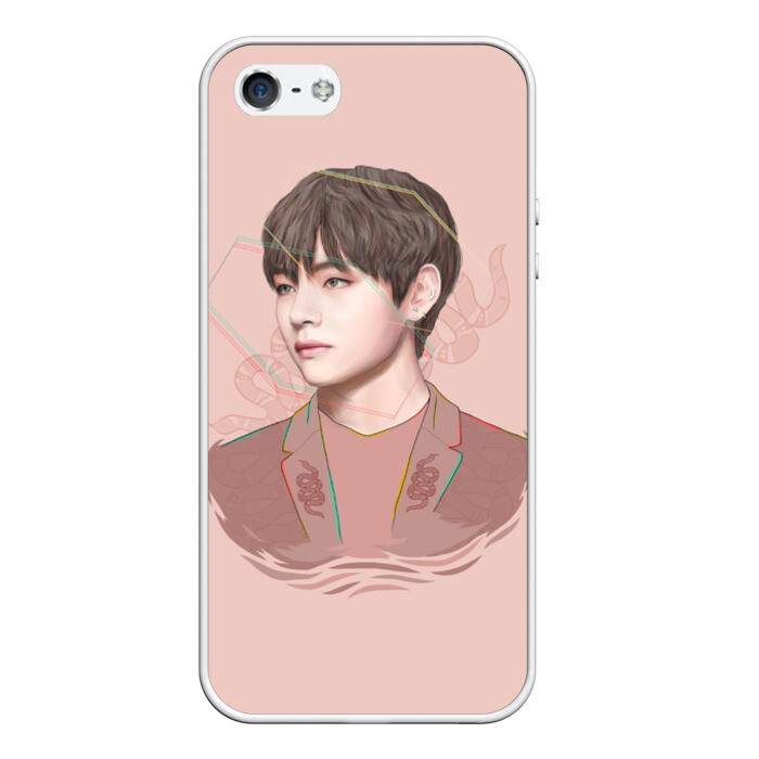 Чехол для iPhone 5/5S матовый Kim Taehyung фото