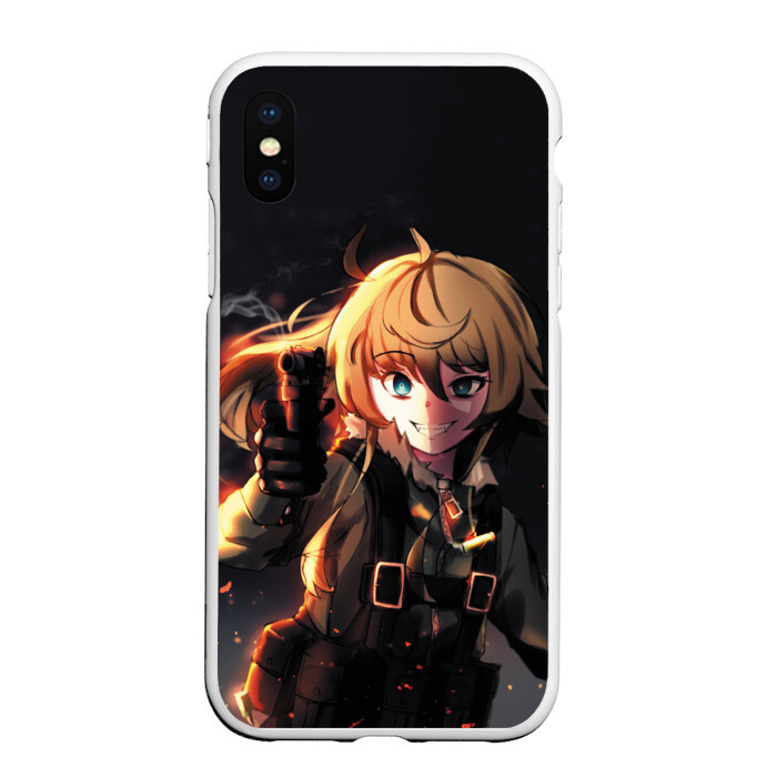Чехол для iPhone XS Max матовый Youjo Senki фото
