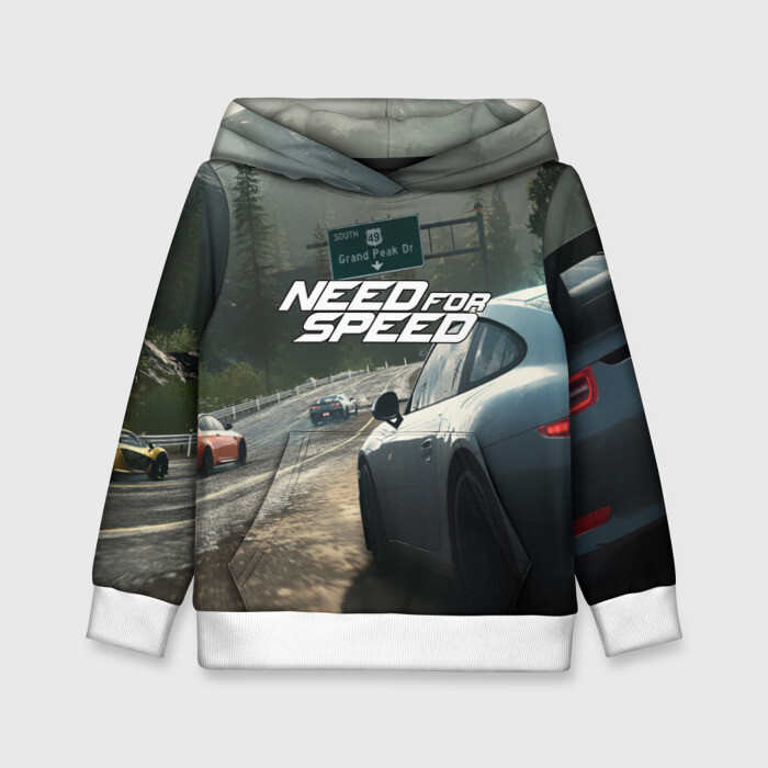 Детская толстовка 3D NFS MW фото
