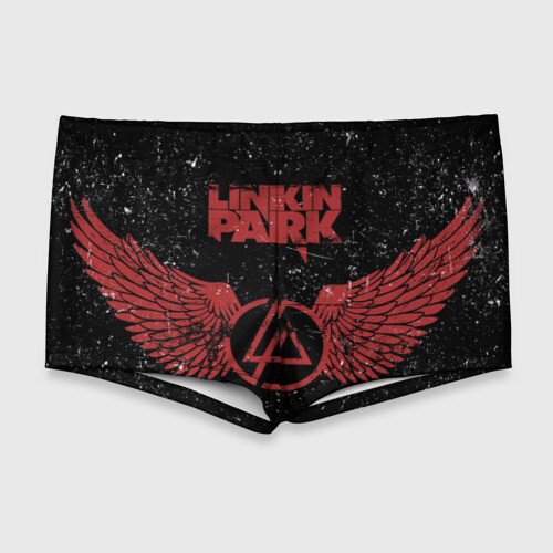 Мужские купальные плавки 3D Linkin Park фото