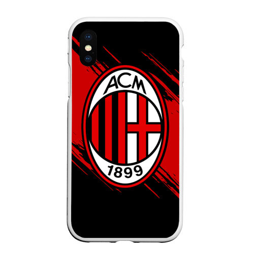 Чехол для iPhone XS Max матовый Милан фото