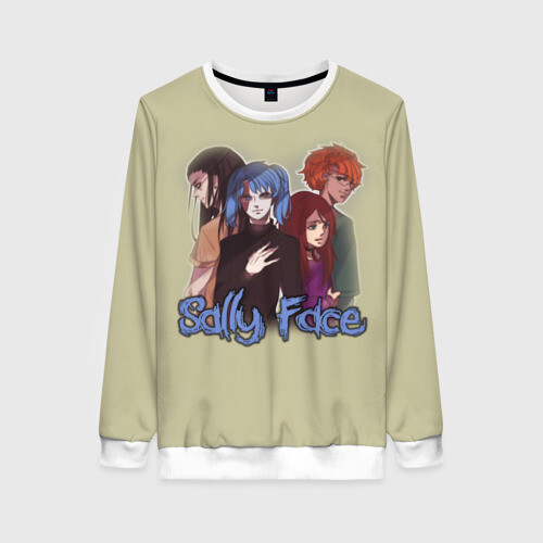 Женский свитшот 3D Sally Face фото