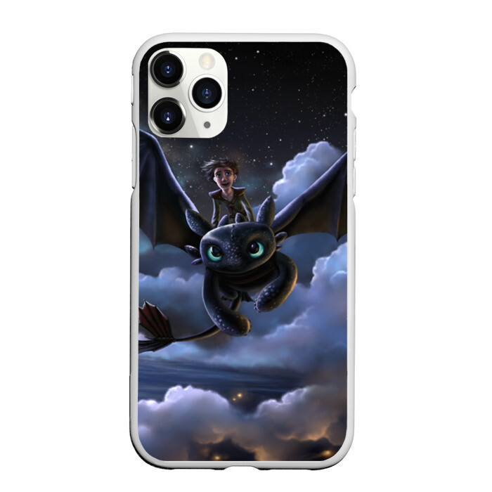 Чехол для iPhone 11 Pro матовый Как приручить дракона фото