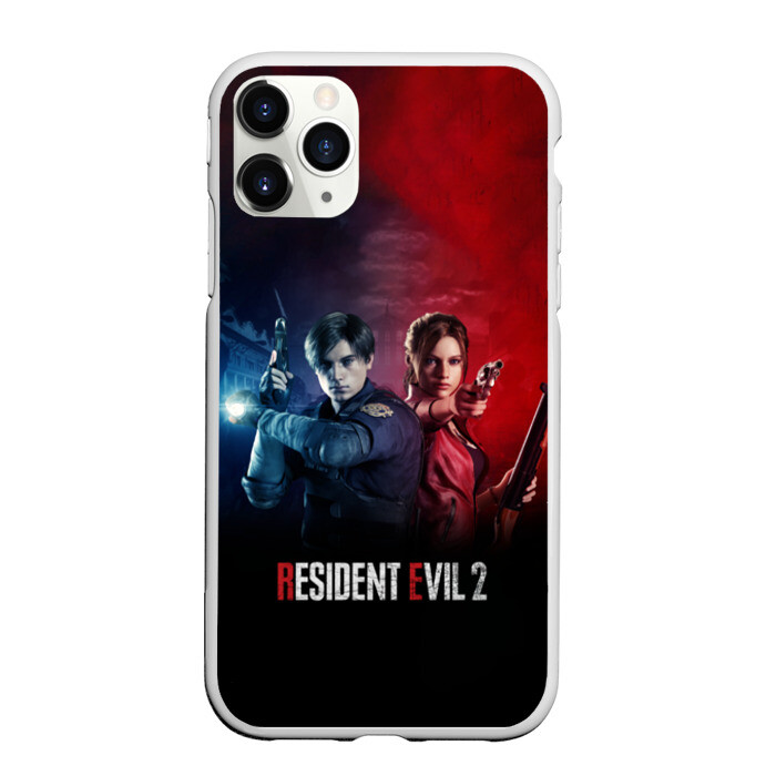 Чехол для iPhone 11 Pro матовый Resident Evil 2 фото