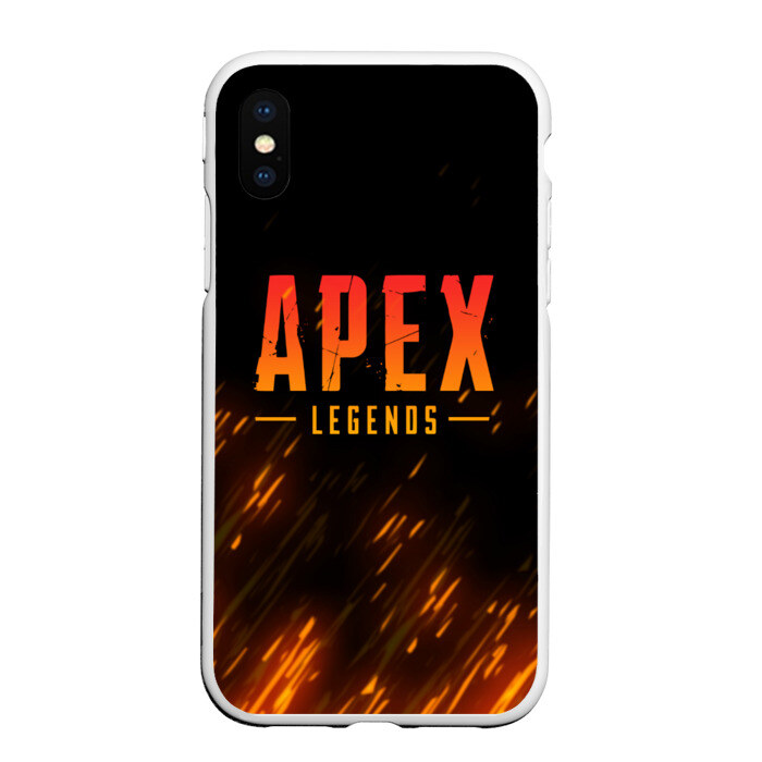 Чехол для iPhone XS Max матовый APEX LEGENDS BATTLE ROYAL фото