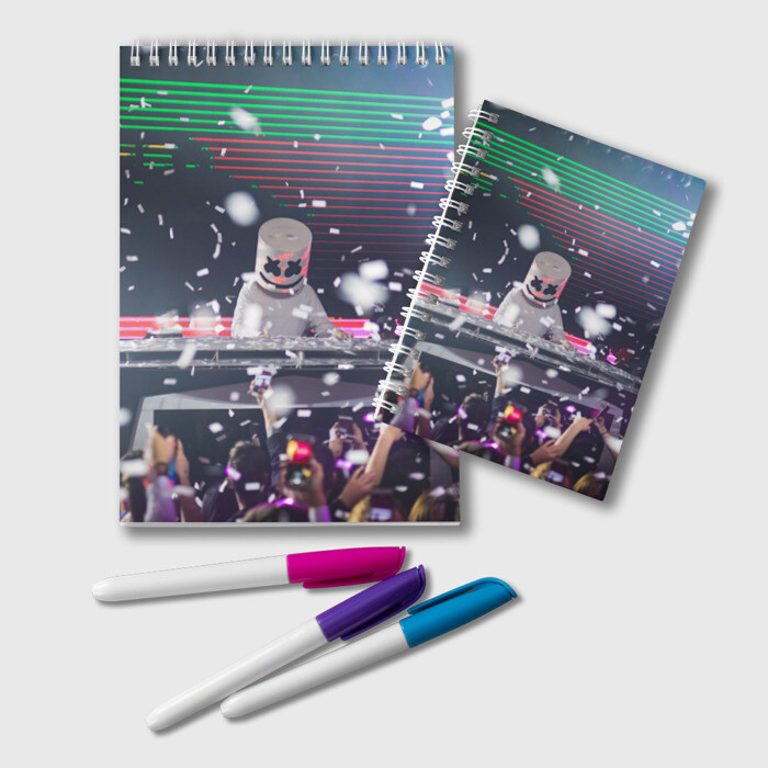 Блокнот Marshmello фото