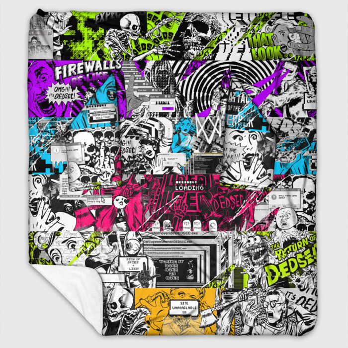 Плед с рукавами Watch Dogs фото