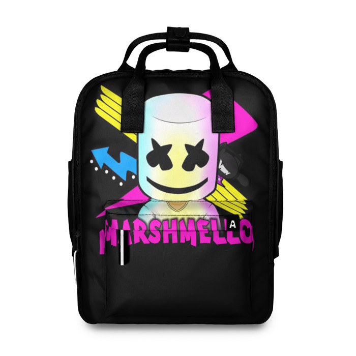 Женский рюкзак 3D Marshmello фото
