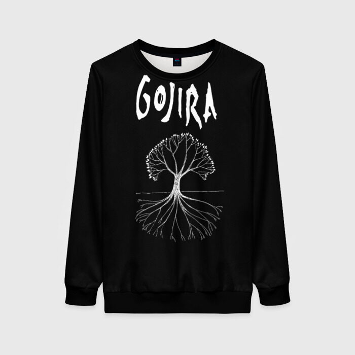 Женский свитшот 3D Gojira фото