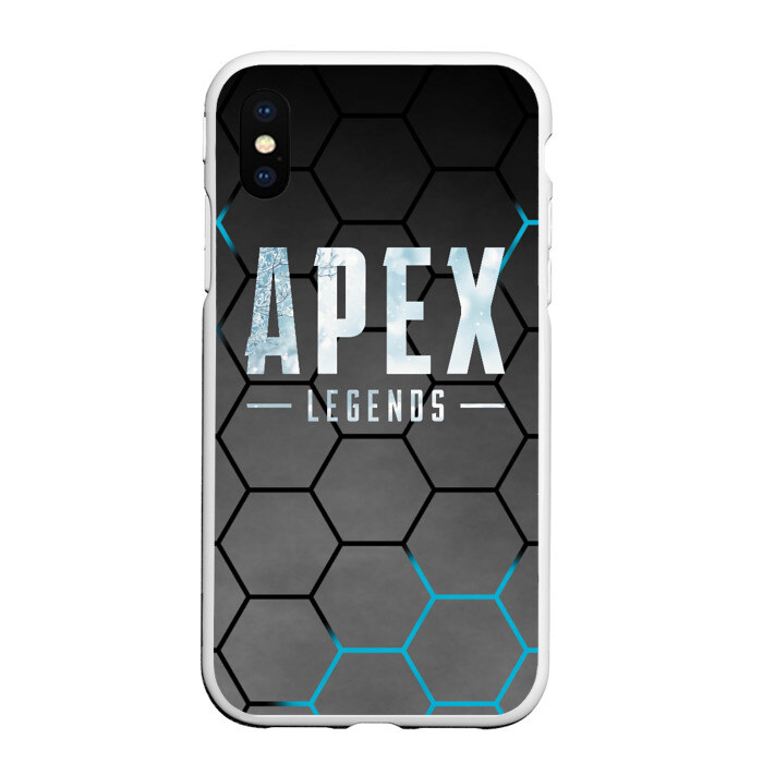 Чехол для iPhone XS Max матовый Apex Legends фото