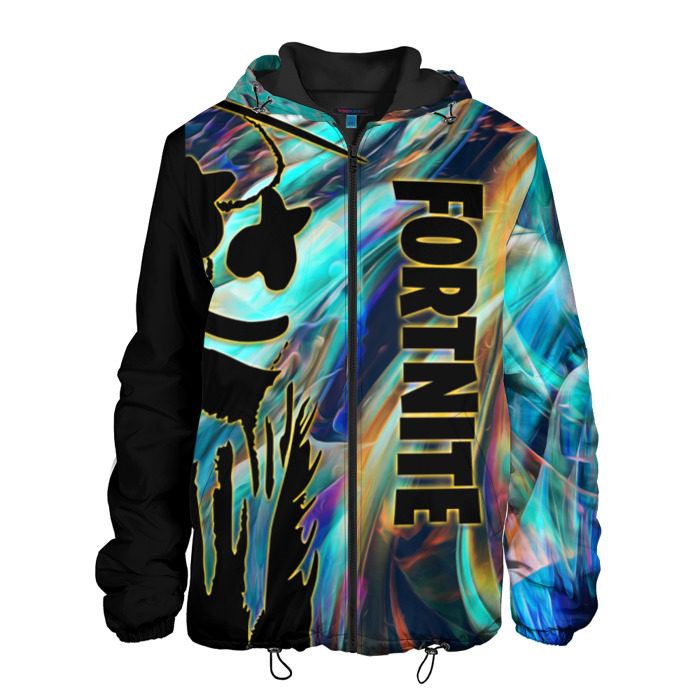 Мужская куртка 3D Fortnite & Marshmello. фото