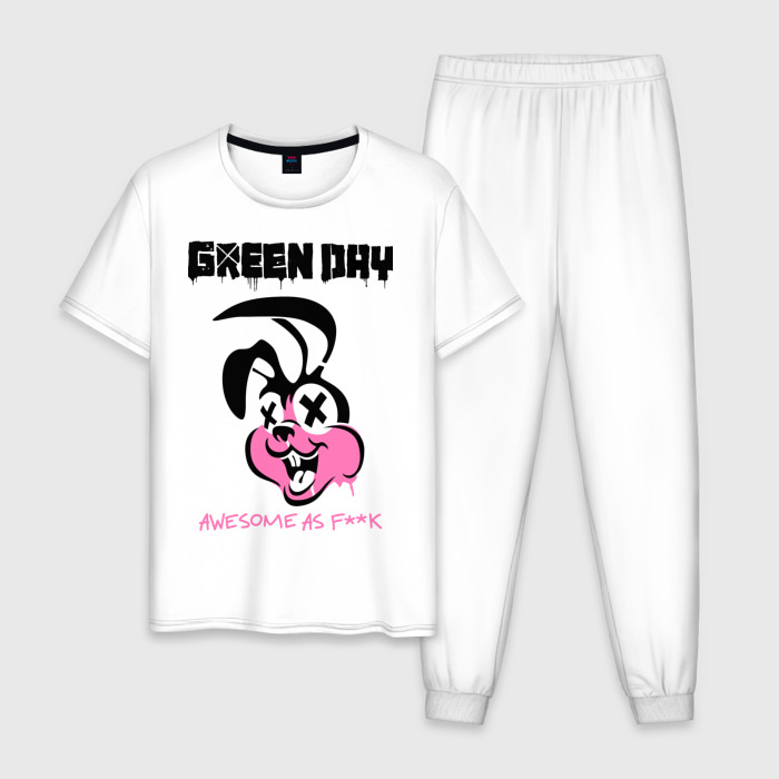Мужская пижама хлопок Green Day фото