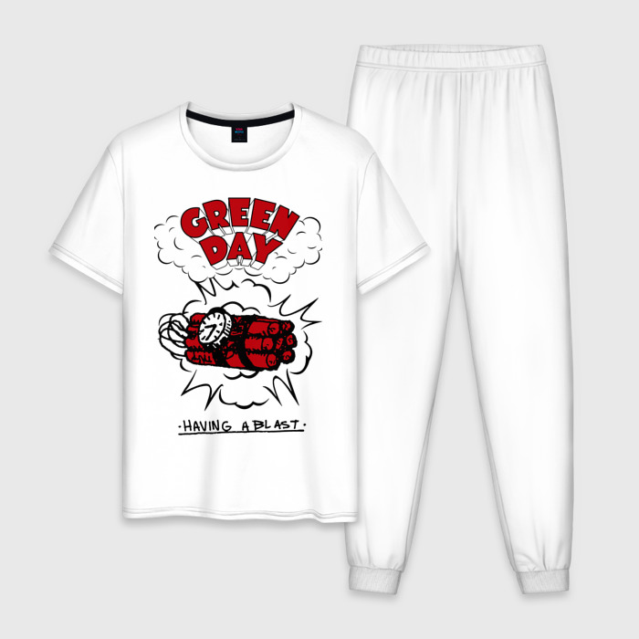 Мужская пижама хлопок Green Day фото