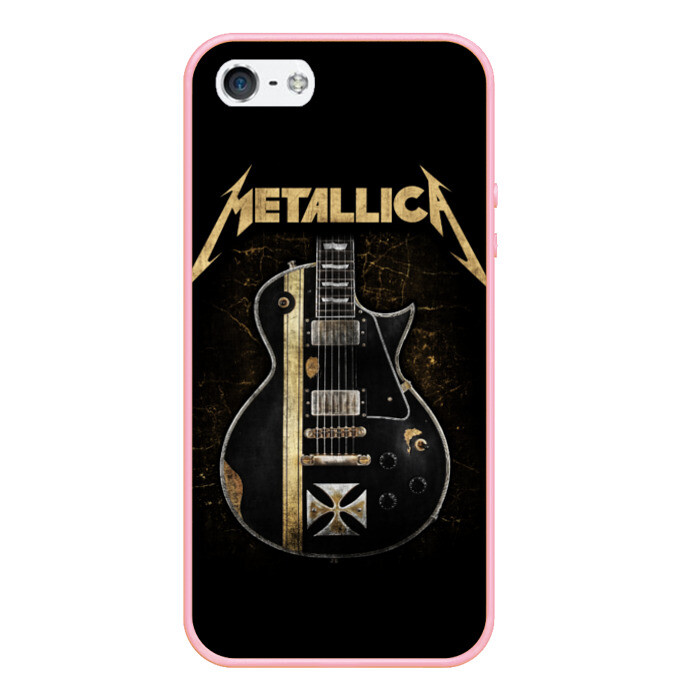 Чехол для iPhone 5/5S матовый Metallica фото