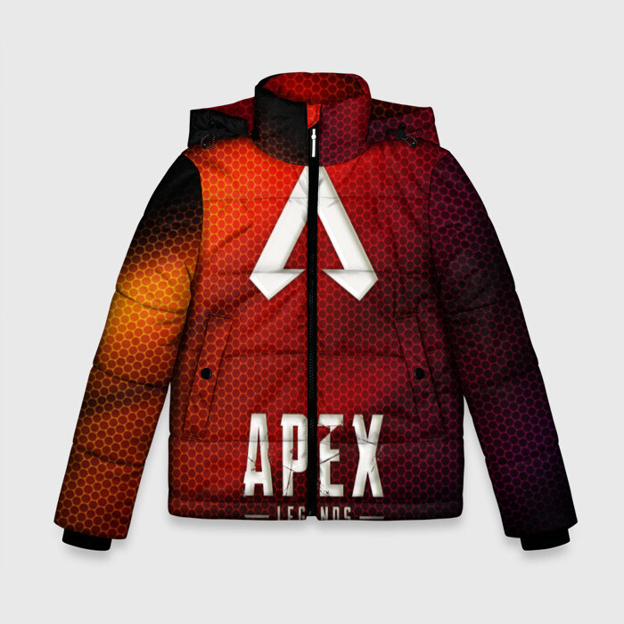 Зимняя куртка для мальчиков 3D APEX LEGENDS фото