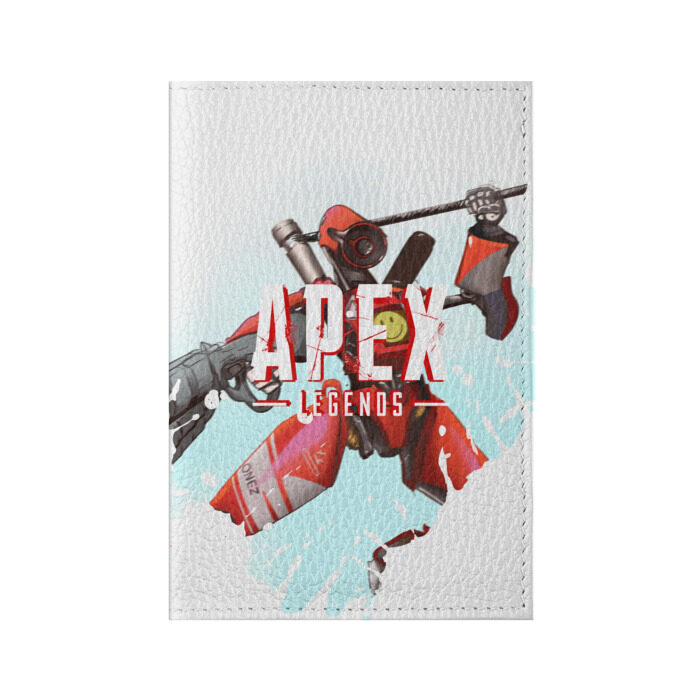 Обложка для паспорта матовая кожа Apex Legends - Pathfinder фото