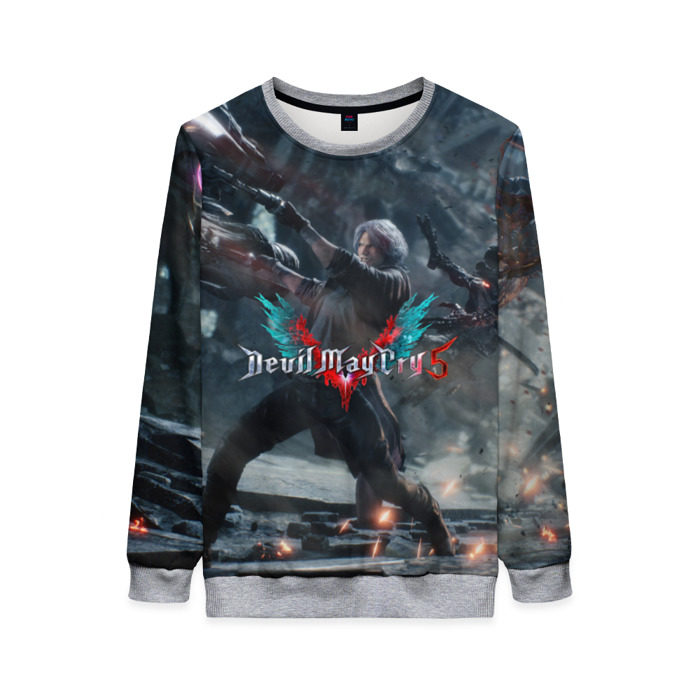 Женский свитшот 3D DMC5 фото