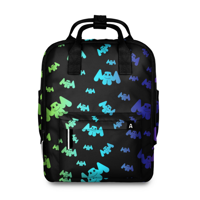 Женский рюкзак 3D Marshmello фото