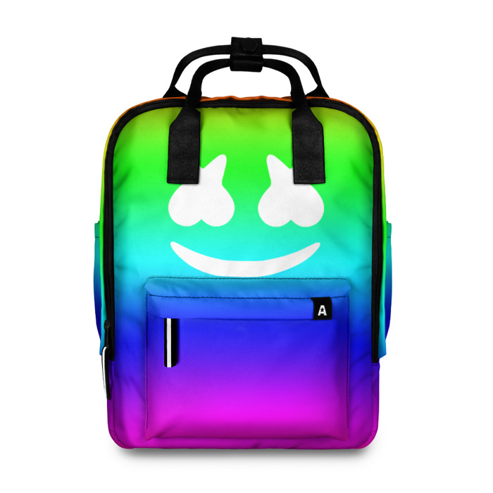 Женский рюкзак 3D Marshmello COLORS фото
