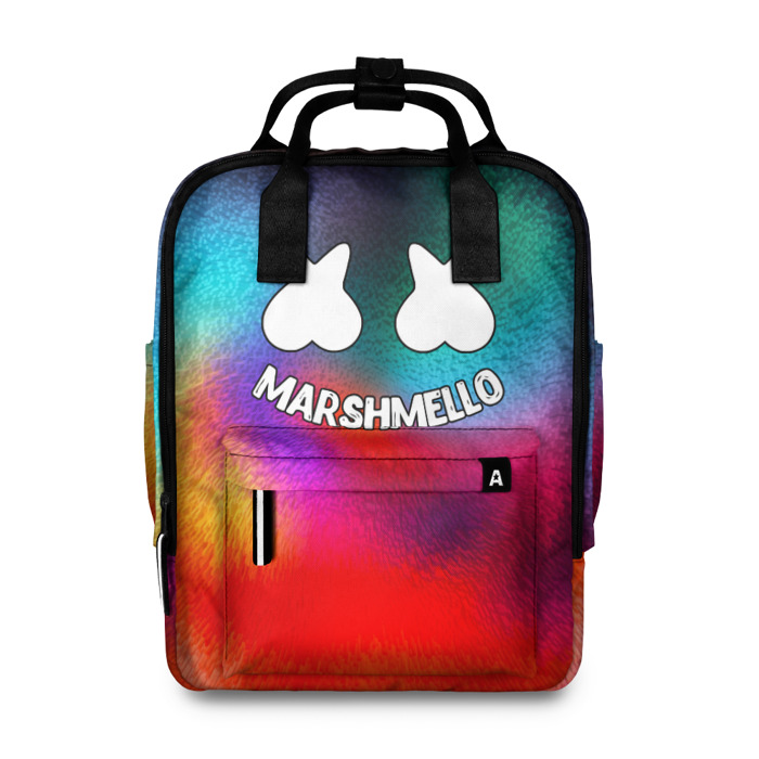 Женский рюкзак 3D Marshmello 2019 фото
