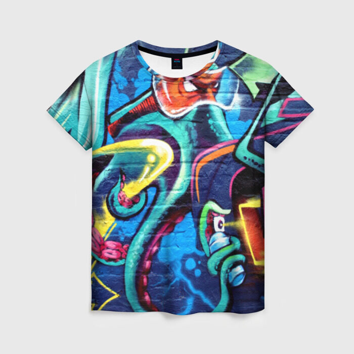 Женская футболка 3D STREET FASHION фото