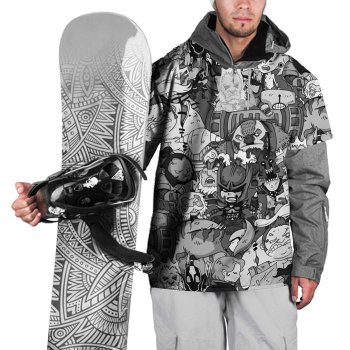 Накидка на куртку 3D Дота 2 фото