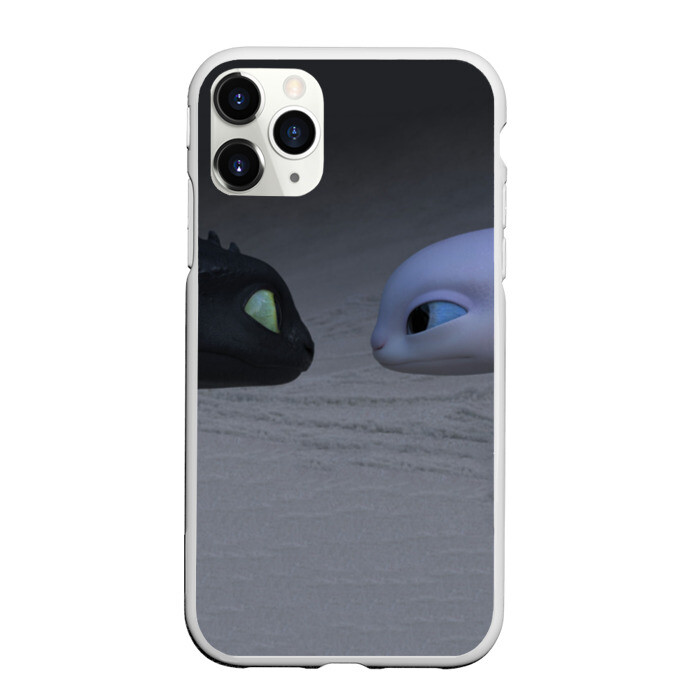 Чехол для iPhone 11 Pro матовый Как приручить дракона фото