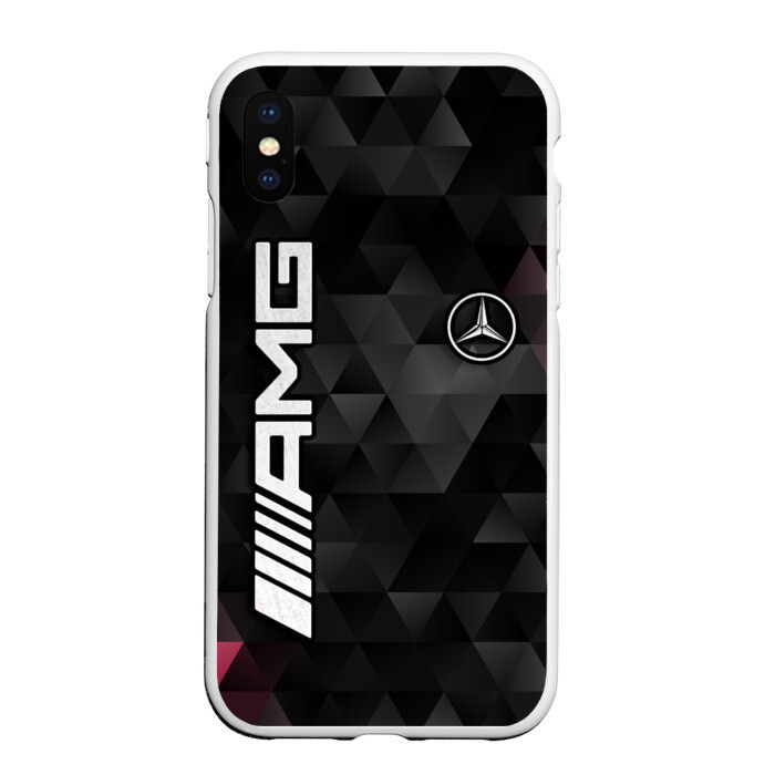 Чехол для iPhone XS Max матовый Mercedes фото