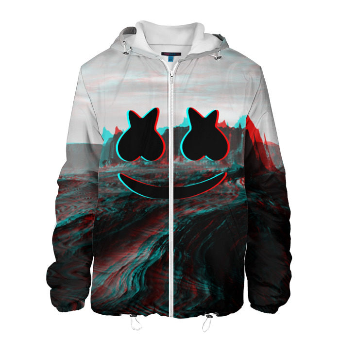 Мужская куртка 3D Marshmello фото