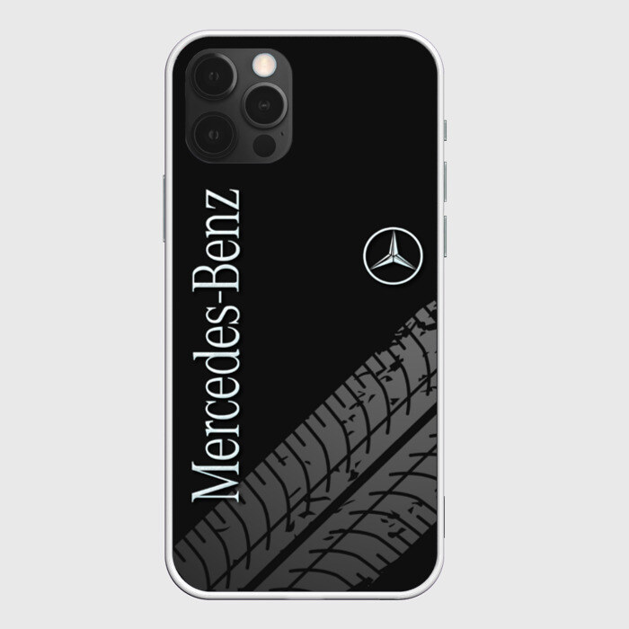Чехол для iPhone 12 Pro Max Mercedes фото