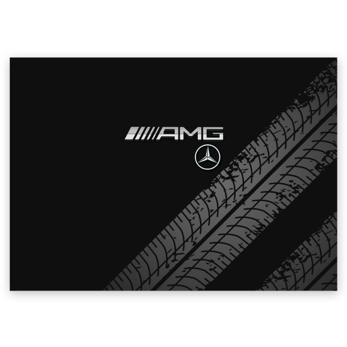 Поздравительная открытка Mercedes фото