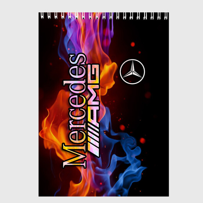 Скетчбук Mercedes фото