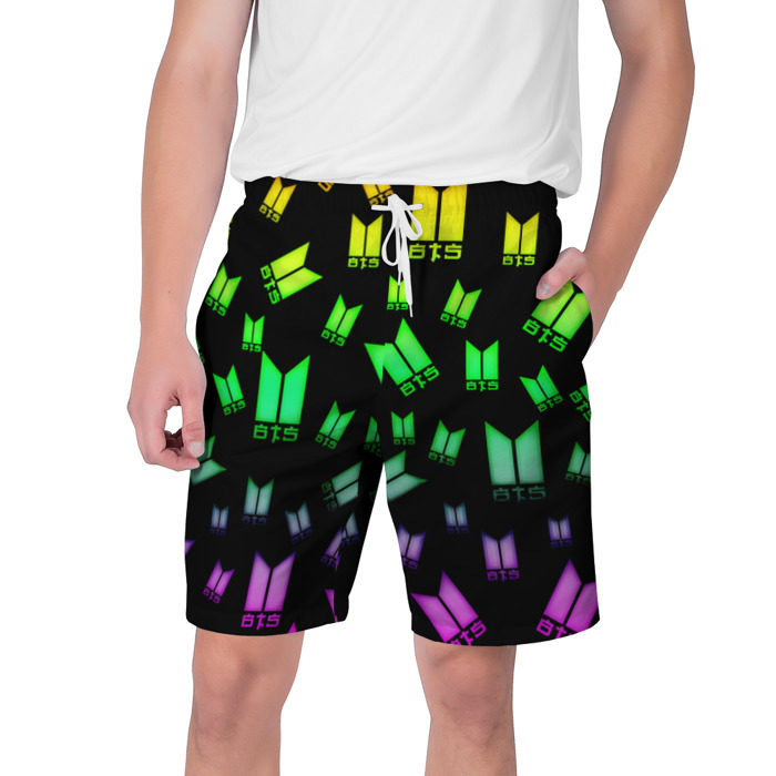 Мужские шорты 3D BTS фото