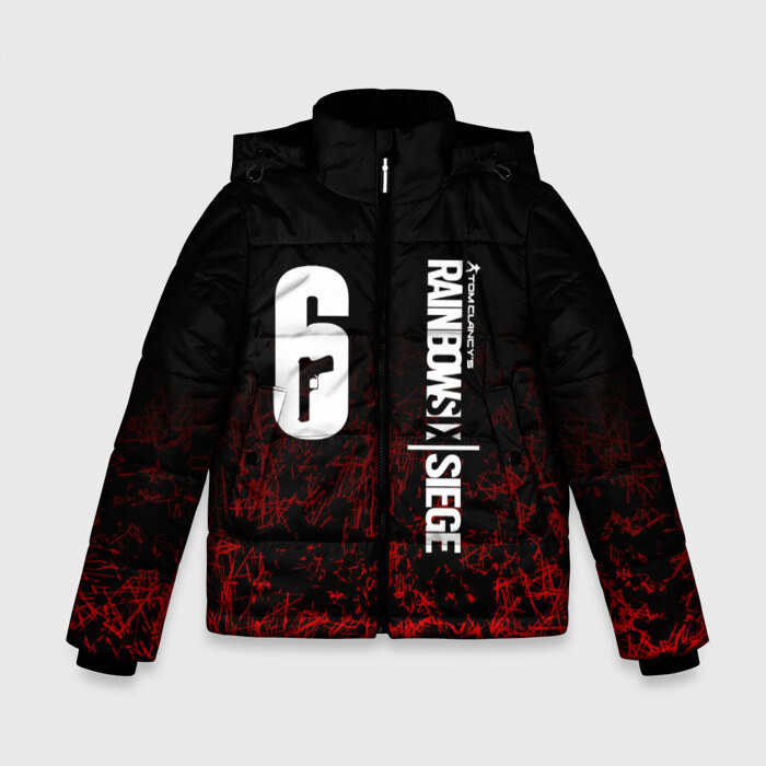Зимняя куртка для мальчиков 3D RAINBOW SIX SIEGE фото