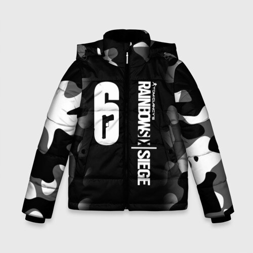 Зимняя куртка для мальчиков 3D RAINBOW SIX SIEGE фото