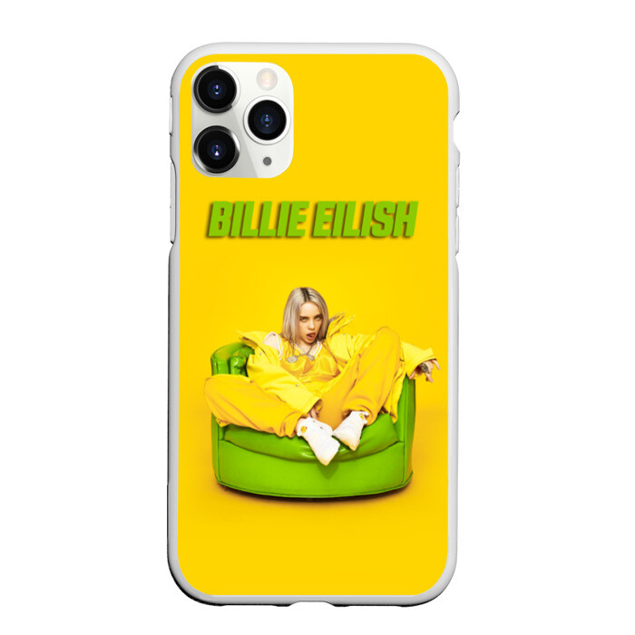 Чехол для iPhone 11 Pro матовый Billie Eilish фото