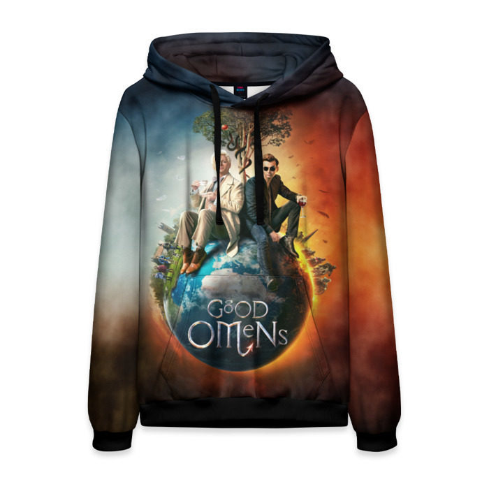 Мужская толстовка 3D Благие знамения фото