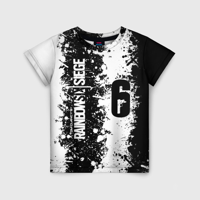Детская футболка 3D RAINBOW SIX SIEGE фото