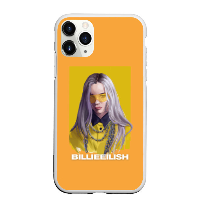 Чехол для iPhone 11 Pro матовый Billie Eilish фото