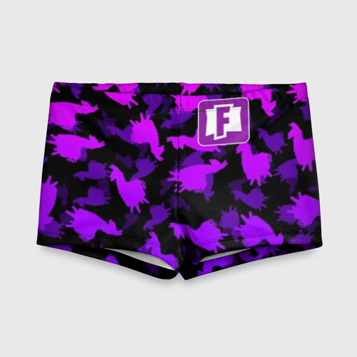 Детские купальные плавки 3D Fortnite (Лама) 2 фото