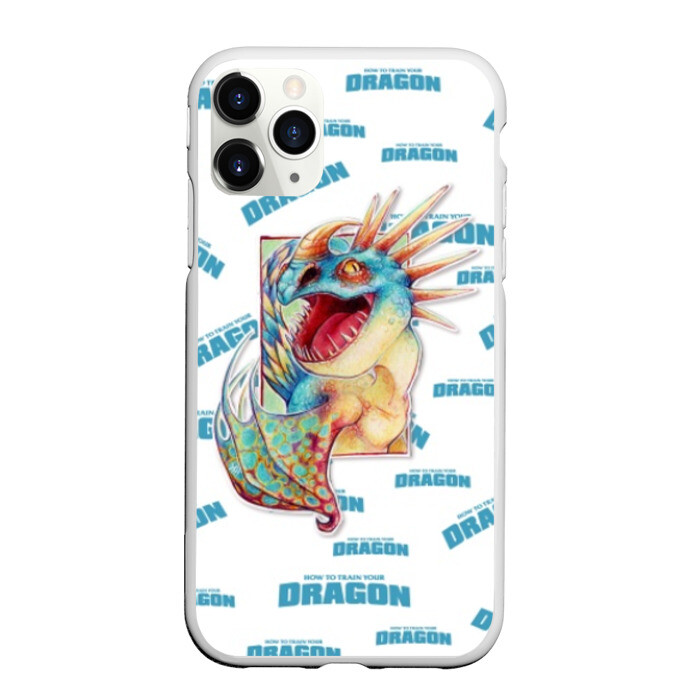 Чехол для iPhone 11 Pro матовый Как приручить дракона фото