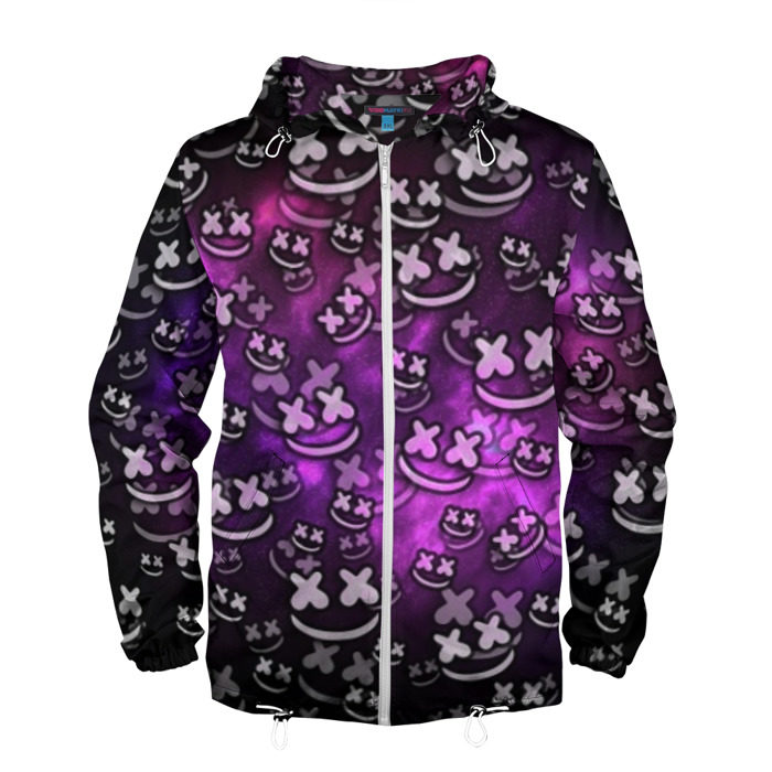 Мужская ветровка 3D Marshmello фото