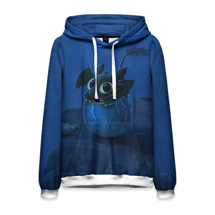 Мужская толстовка 3D Малыш Беззубик фото