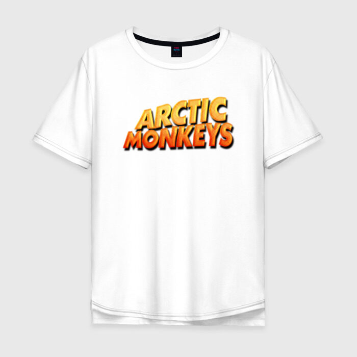 Мужская футболка хлопок Oversize Arctic Monkeys фото