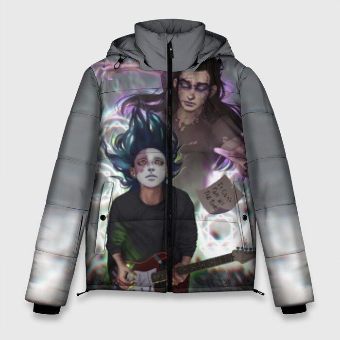 Мужская зимняя куртка 3D Салли и Ларри фото