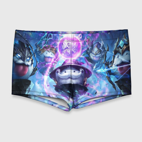 Мужские купальные плавки 3D League of legends фото