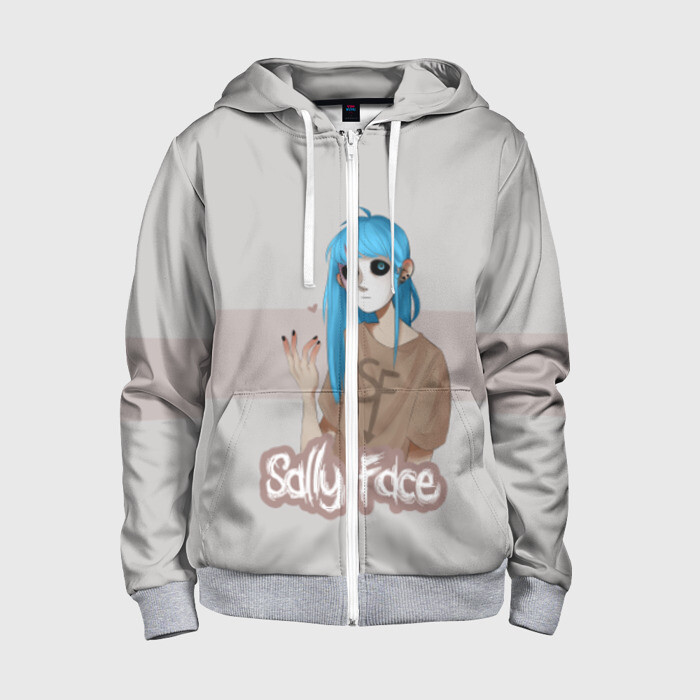 Детская толстовка 3D на молнии Sally Face фото