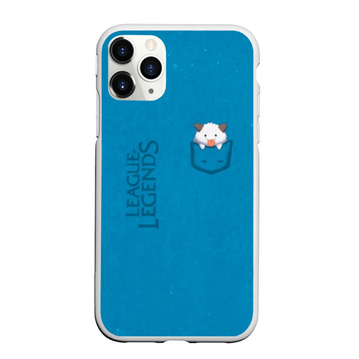 Чехол для iPhone 11 Pro матовый Poro Pocket Tee фото